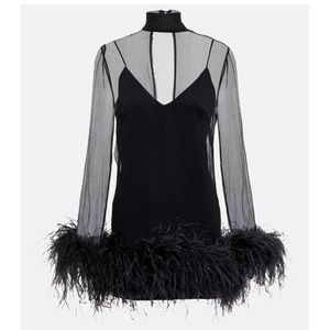 Black mini dress worn once like new!!! Greatest dress!